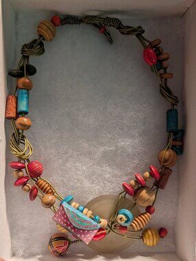 Cynthia Slack, Handmade Necklace with clasp